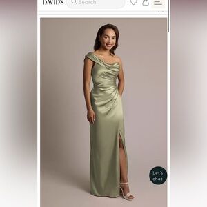 David’s Bridal Bridesmaid Dress